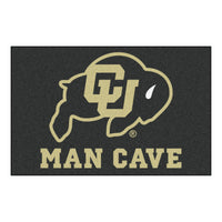 University of Colorado Man Cave Rug - 19in. x 30in.