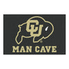 University of Colorado Man Cave Rug - 19in. x 30in.