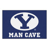 Brigham Young University Man Cave Rug - 19in. x 30in.