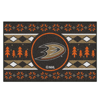 NHL - Anaheim Ducks Holiday Sweater Rug - 19in. x 30in.