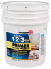 Zinsser Bulls Eye 1-2-3 Plus White Flat/Matte Water-Based Acrylic Primer 5 gal