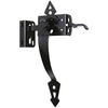 National Hardware N109-040 2" X 11" Black Heavy Duty Thumb Latch