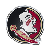 Florida State University Heavy Duty Aluminum Color Emblem