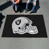 NFL - Las Vegas Raiders Helmet Rug - 5ft. x 8ft.