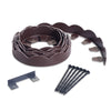 EasyFlex Plastic Brown Landscape Edging Kit (Pack of 3)