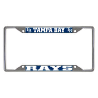 MLB - Tampa Bay Rays Metal License Plate Frame