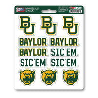 Baylor University 12 Count Mini Decal Sticker Pack