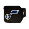 NBA - Utah Jazz Black Metal Hitch Cover - 3D Color Emblem