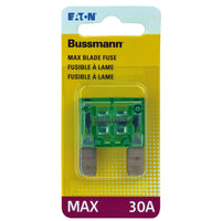 Bussmann 30 amps MAX Green Blade Fuse 1 pk