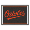 MLB - Baltimore Orioles Script 8ft. x 10 ft. Plush Area Rug