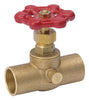 Homewerks 3/4 in. Sweat X 3/4 in. Sweat Brass Stop Valve