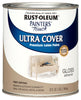 Rust-Oleum Painters Touch Ultra Cover Gloss Almond Water-Based Paint Exterior and Interior 1 qt (Pack of 2)