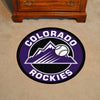 MLB - Colorado Rockies Mountains Roundel Rug - 27in. Diameter