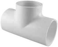 Charlotte Pipe Schedule 40 1 in. Slip X 1 in. D Slip PVC Tee 1 pk