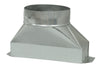 Deflect-O 6 in. D X 10 in. L Galvanized Steel Duct