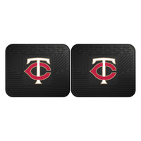 MLB - Minnesota Twins Back Seat Car Mats - 2 Piece Set