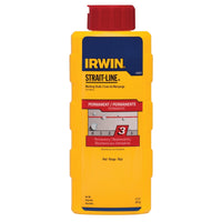 Irwin Strait-Line 8 Oz. Permanent Marking Chalk Red