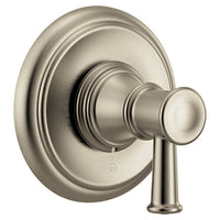 Brushed nickel M-CORE transfer M-CORE transfer valve trim