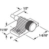 Prime-Line Zinc Metal Indoor and Outdoor Sliding Door Lock