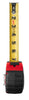 Milwaukee  STUD  25 ft. L x 1-5/16 in. W Magnetic  Tape Measure  Black/Red  1 pk