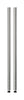 Honey Can Do 36 in. H x 1 in. W x 1 in. D Steel Shelf Pole with Leg Levelers (Pack of 2)