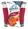 Glade Red Apple Cinnamon Scent Jar Air Freshener Candle 3.4 oz (Pack of 6)