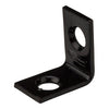 National Hardware 0.75 in. H X 0.5 in. W X 0.07 in. D Black Steel Inside Corner Brace