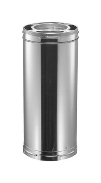 DuraVent DuraPlus 6 in. Dia. x 36 in. L Silver Galvanized Steel Chimney Pipe