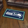 NFL - Seattle Seahawks 3ft. x 5ft. Plush Area Rug