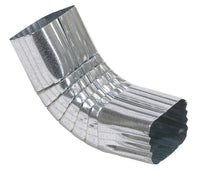 Amerimax 2 in. H x 3 in. W x 9 in. L Metallic Galvanized Steel A Gutter Elbow (Pack of 15)