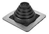 Oatey Master Flash 4.5 in. W X 4.5 in. L Metal/Plastic/Rubber Roof Flashing Black