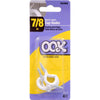 Ook Small Vinyl Coated Steel 7/8 in. L Cup Hook 1 lb. 1 pk (Pack of 12)