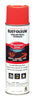 Rust-Oleum Industrial Choice Fluorescent Red-Orange Inverted Marking Paint 17 oz.  (Pack of 6)