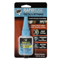 DAP RapidFuse High Strength Glue All Purpose Adhesive 0.85 oz