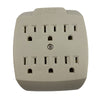 Projex Grounded 6 outlets Adapter 1 pk