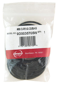 Danco 2-3/16 in. D X 2 in. D #89 Rubber O-Ring 20 pk