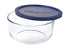 Pyrex 6017397 7 Cup Storage Plus® Round Dish With Plastic Cover (Pack of 4)