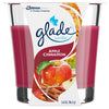 Glade Red Apple Cinnamon Scent Jar Air Freshener Candle 3.4 oz (Pack of 6)