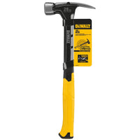 DeWalt 28 oz Checkered Face Framing Hammer 8.50 in. Steel Handle (Pack of 2)