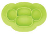 iDesign Lime Silicone Divided Placement Plate