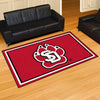 University of South Dakota 5ft. x 8 ft. Plush Area Rug