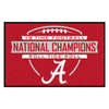 University of Alabama Dynasty Rug - 19in. X 30in.