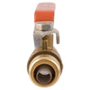 SharkBite 1/2 in. Brass Push Fit Ball Valve