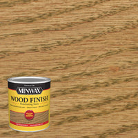 Minwax Wood Finish Semi-Transparent Weathered Oak Oil-Based Oil Wood Stain 1 Qt.