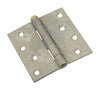 National Hardware 4 in. L Galvanized Broad Hinge (Pack of 5)