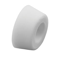 Prime-Line Matte White Rubber Bumper 4 pk