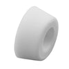 Prime-Line Matte White Rubber Bumper 4 pk