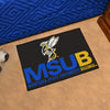 Montana State University Billings Black Rug - 19in. x 30in.