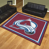 NHL - Colorado Avalanche 8ft. x 10 ft. Plush Area Rug