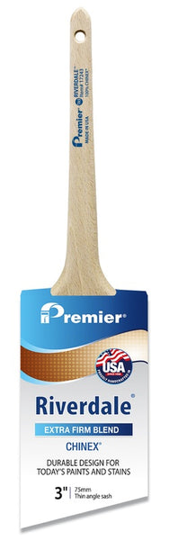 Montauk Angle Sash Paint Brush, Nylon/Polyester, 3-In.